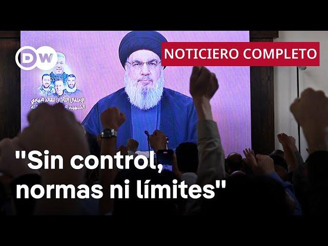  DW Noticias del 19 de junio: Hezbolá amenaza a Israel con guerra “sin normas” [Noticiero completo]