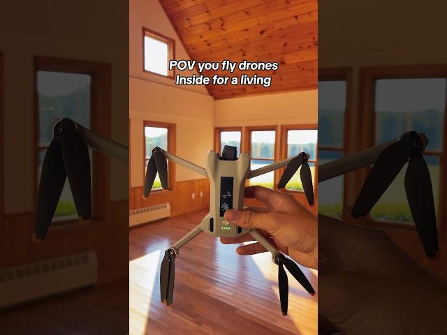 DJI Mini 3 - Can I Fly This Drone through a window? #drone #dji #djimini3 #asmr #dronevideo #drones