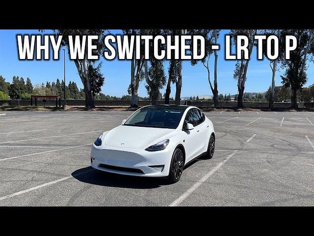 Why We Changed From A Long Range Tesla Model Y To Performance