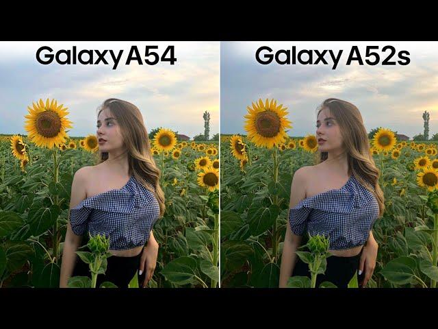 Samsung Galaxy A54 VS Samsung Galaxy A52s Camera Test Review