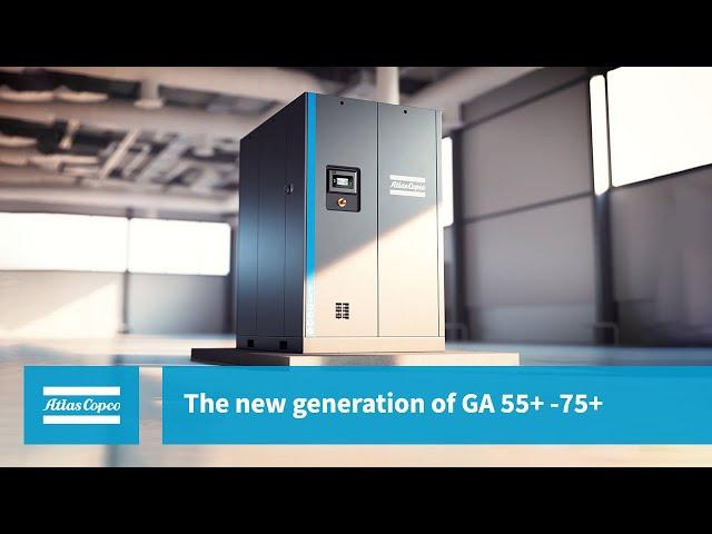 Atlas Copco | The new generation of GA 55+ -75+