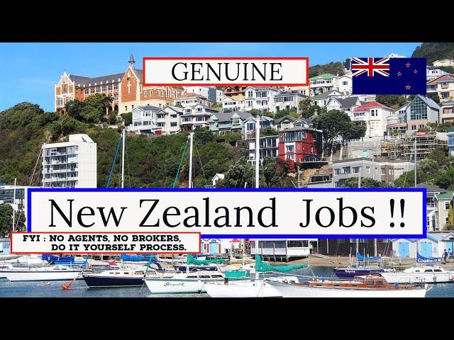 Jobs in NEW ZEALAND | New Zealand Jobs, No brokers, No agents, just do it yourself!! || BUXTON.