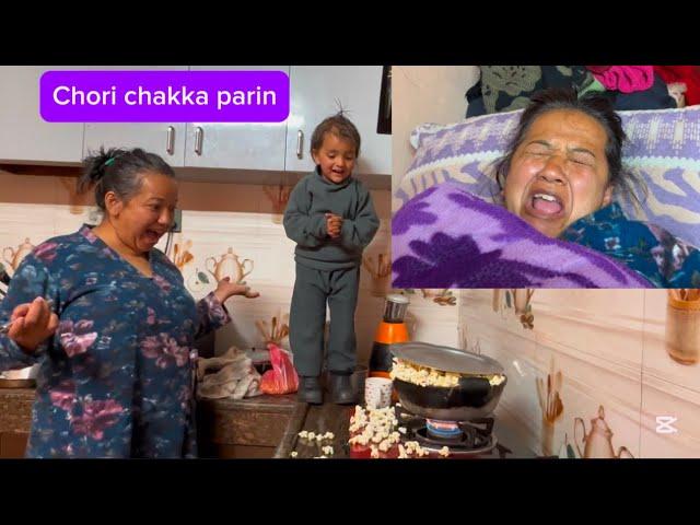 Maile Choreko prank gareko??//Choriko favorite Pop Corn