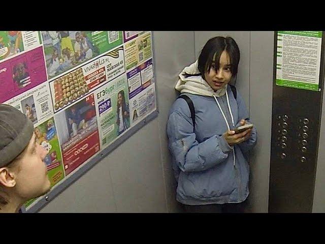 SHOCKING people in an elevator with beatbox #5