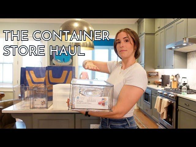 THE CONTAINER STORE HAUL | fav products, tips & tricks for navigating the store