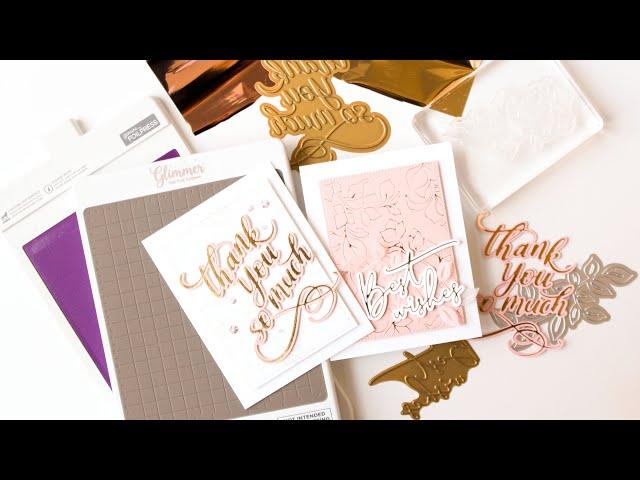 Hot Foil Basics Using The Glimmer & Gemini FoilPress With Carissa Wiley