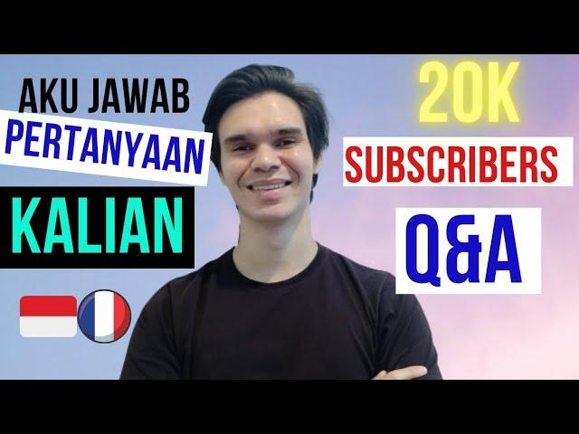 QnA untuk 20k subscribers (Part 1). Terimakasih ! #qna #bule #seru #indonesia