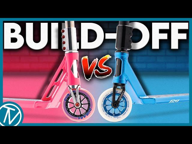 Pink vs Blue! Custom Build Off #25! │ The Vault Pro Scooters