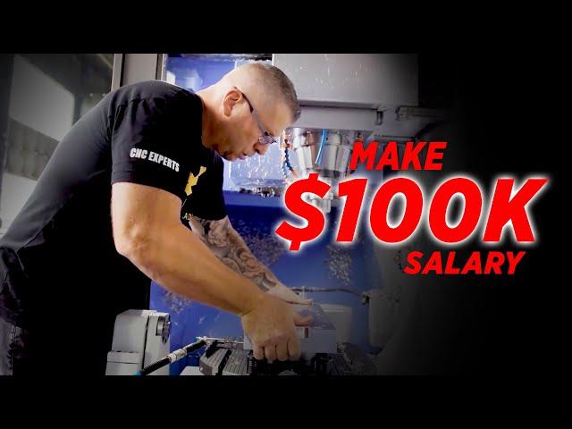 TOP 5 WAYS to EARN $100,000 as a CNC MACHINIST | DN Solutions