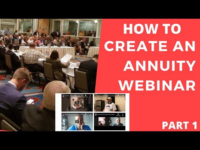 Successfully Setup Annuity Webinar Trainings