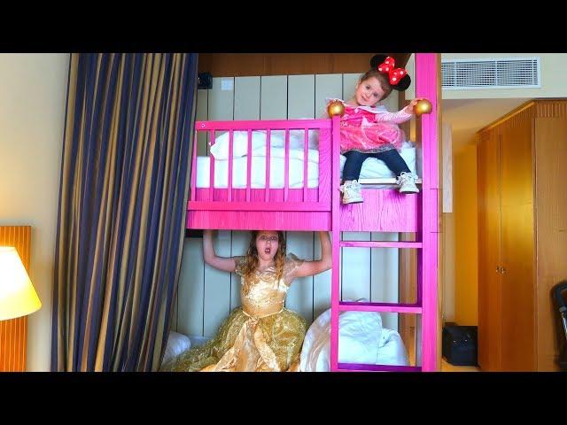 PRINCESS SISTERS MORNING ROUTINE!! Kids Pretend Play Ruby Rube and Bonnie