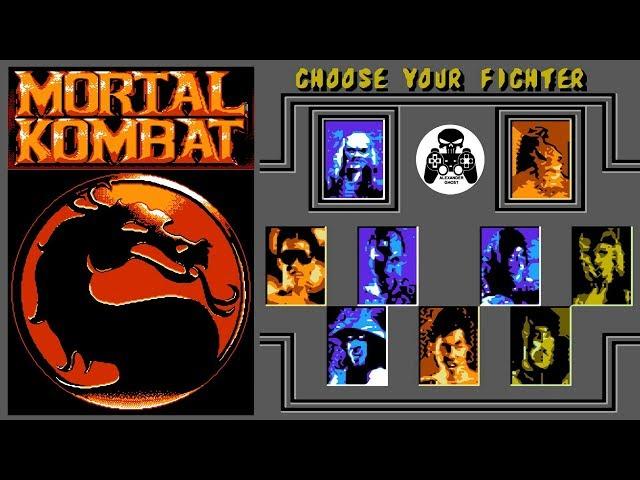 Mortal Kombat / NES/Dendy/Famicom прохождение Scorpion