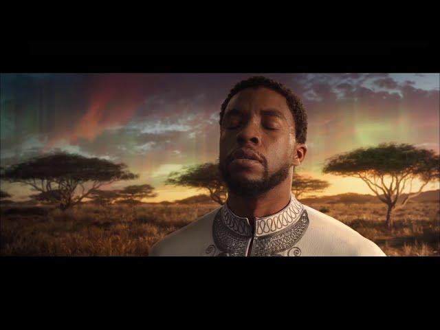 T'Challa meets his Father HD |Black Panther|