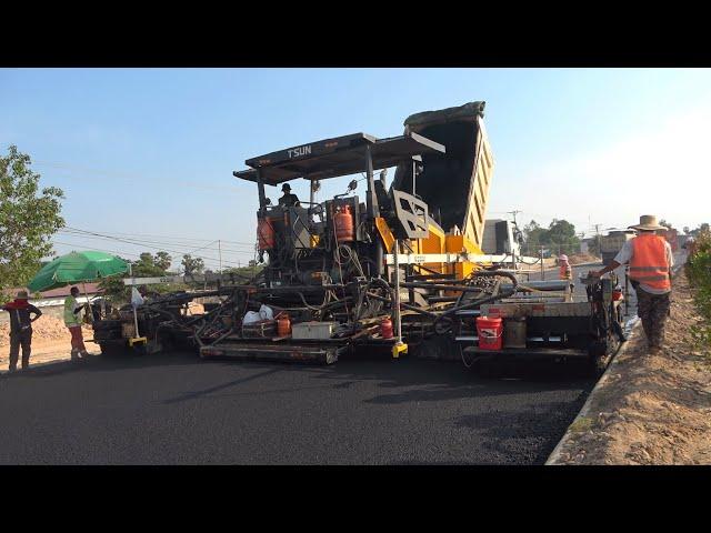 Road Paving Machine | Modern Road Construction Machines | Road Construction Technology