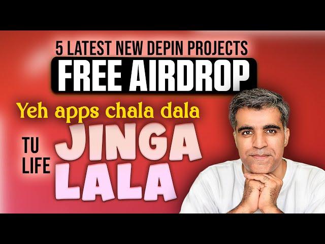  Run These 5 Latest New DePIN Projects to Earn FREE Airdrops 