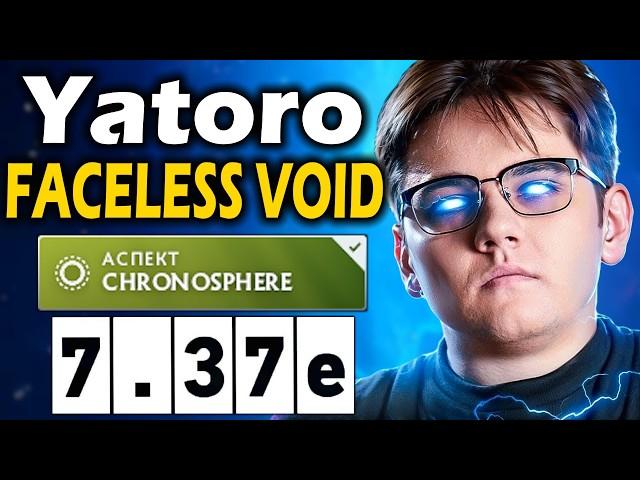 Войд от Яторо, ТОП 1 VS ТОП 2 Мира! - Yatoro Faceless Void 7.37 ДОТА 2