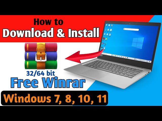 winrar download windows 10 | how to download winrar windows 10