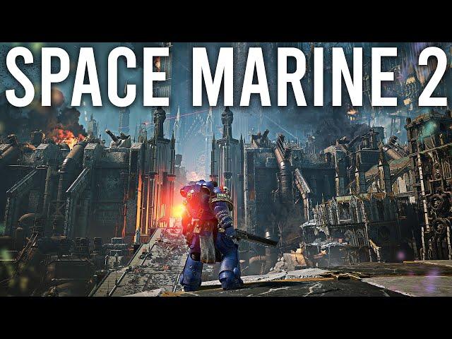 New Space Marine 2 Gameplay Looks Incredible...