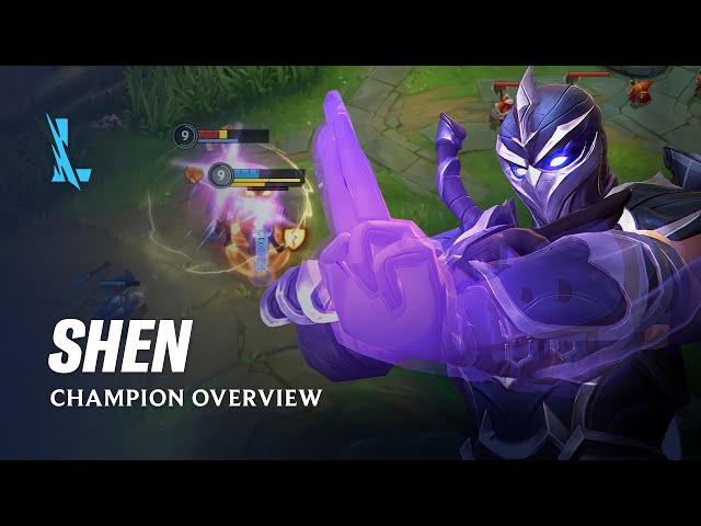 Shen Champion Overview | Gameplay - League of Legends: Wild Rift