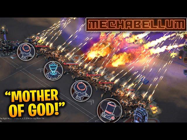 This Unit Combo SMACKS - Tanks and 10K DPS CARRY TYPHOONS! - Mechabellum FFA Gameplay