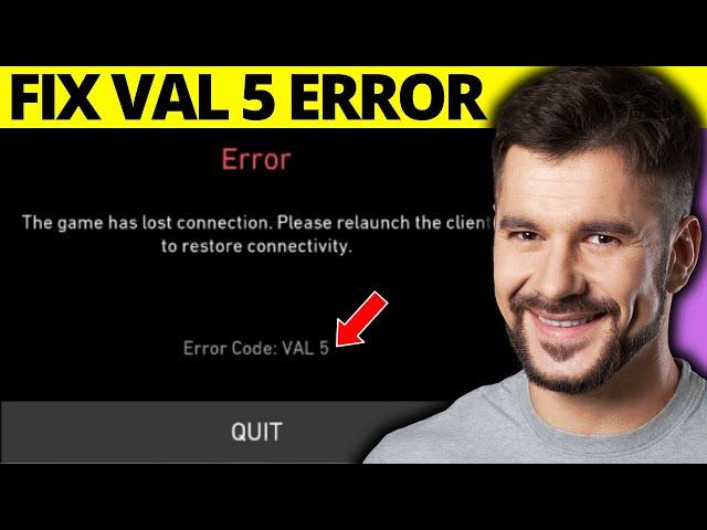 Fix Valorant Error Code Val 5 - Full Guide