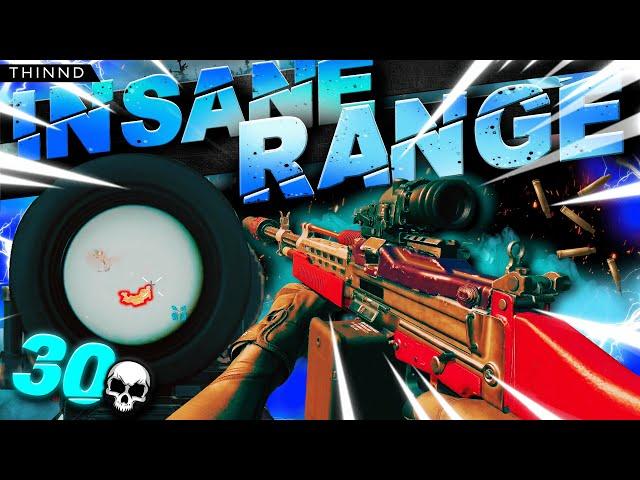 *CRAZY RANGE* New Stoner LMG Build = Insane 30 Bomb Win! | Warzone Season 5 Class