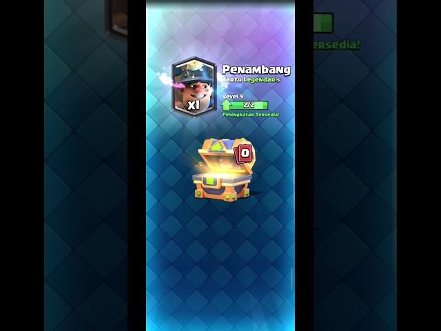 I GET LEGENDARY FROM LEVEL UP CHEST CLASH ROYALE  #shorts #clashroyale