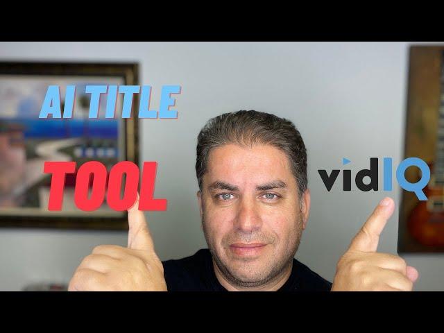 VidIQ Ai Title Tool For Better SEO▶️ 2022 YouTube Growth Strategy