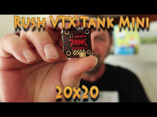 Review: Rush Tank Mini FPV Transmitter 5.8GHz 48CH VTX!!! (10.03.2019)