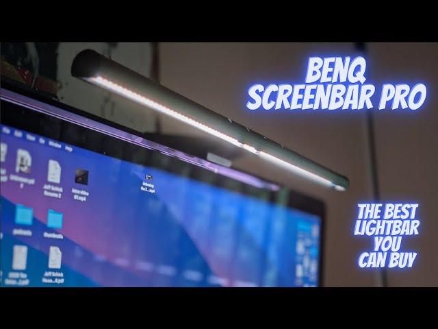 BenQ ScreenBar Pro - The ONLY Monitor Light Bar you will ever need!