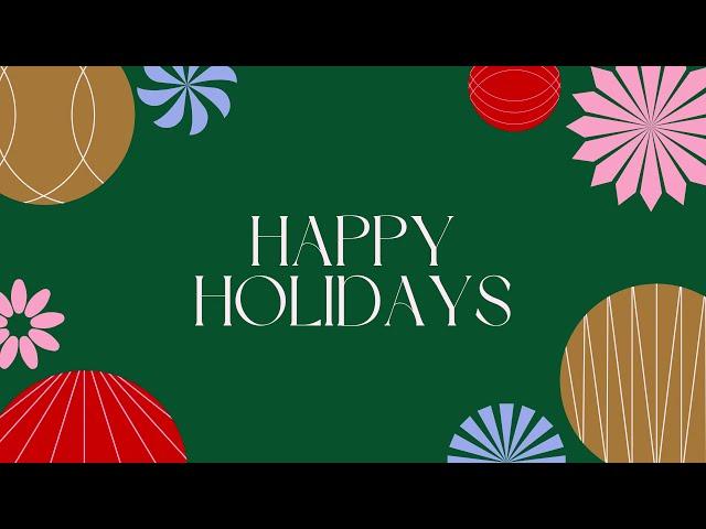 Happy Holidays from HAE!