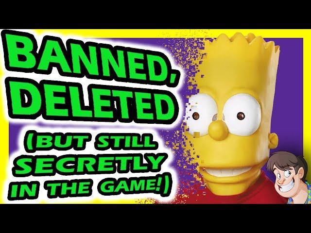  5 BANNED Chararacters that are still in the Game! | Fact Hunt | Larry Bundy Jr