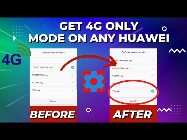 Enable 4G Only LTE Mode on any Huawei Device | SetEdit - Setting Database Editor