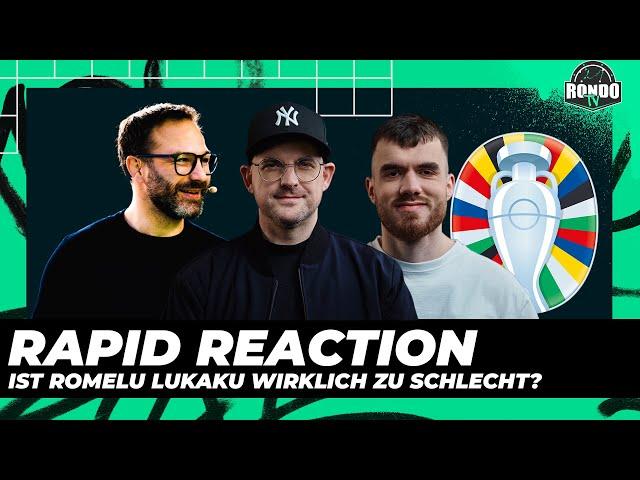 Rapid Reaction zu allen EM-Spielen vom Samstag | RondoTV Stream Highlight