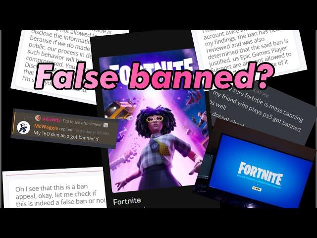 My Account Got BANNED In Fortnite For NO REASON?