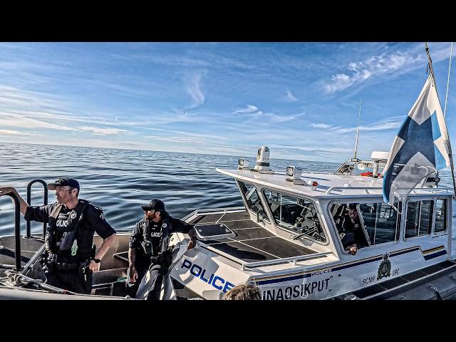 Intercepted by Canadian Federal Arctic Unit in Beaufort Sea