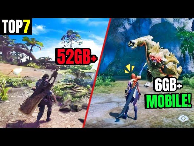 TOP 7 Games Like MONSTER HUNTER for Android & iOS