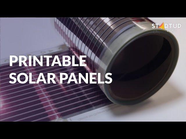 Printable Solar Panels