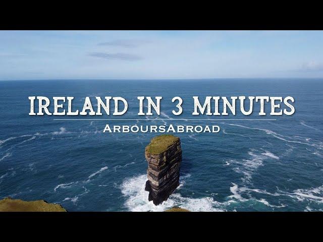 Ireland in 3 Minutes | Irish Countryside Video | Ireland Drone Footage | ArboursAbroad