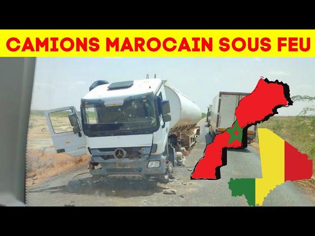 Attaque Choquante : 30 Camions Marocains Ciblés au Mali