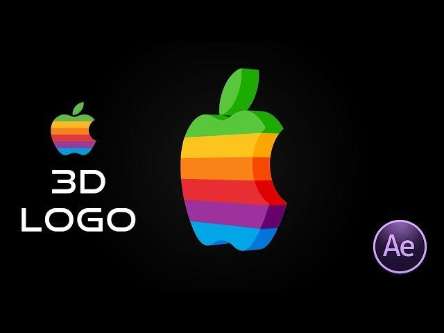 How to Create 3D Animated Rotating Logos in After Effects