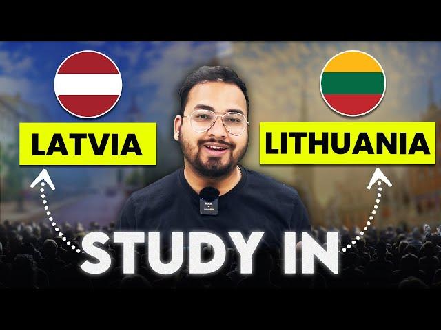 STUDY IN LATVIA VS LITHUANIA IN 2024 ? in Hindi