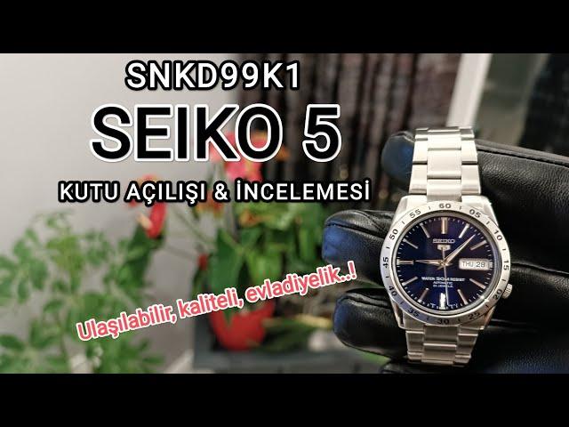 Seiko 5 (SNKD99K1) Otomatik Saat Kutu Açılışı & İncelemesi // Bu fiyata harika! #seiko