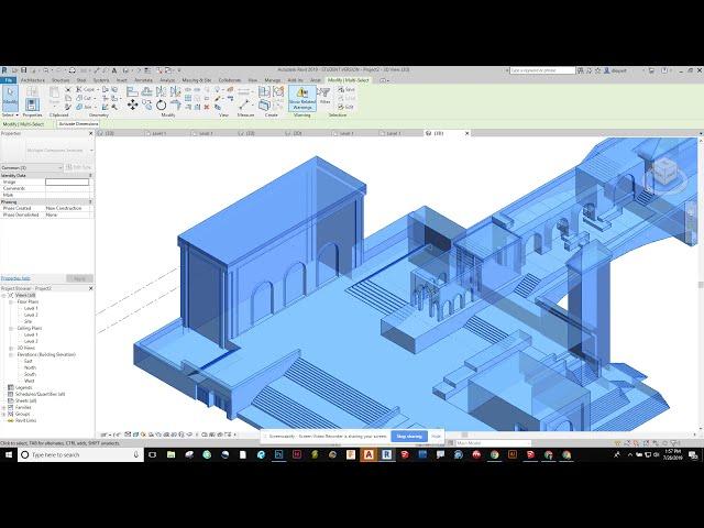 How to bring SketchUp into Revit as a Mass + Add Roof/Walls/Etc. to Mass Face