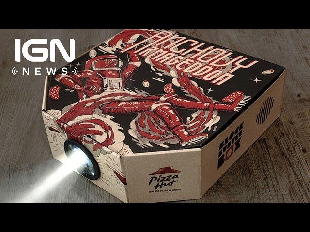 Hong Kong Pizza Hut Boxes Can Now Play Movies - IGN News