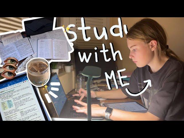 романтизирую учёбу и подготовку к ЕГЭ ⊹˚️ ₊˚ study with me