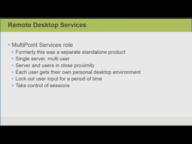 Windows Server 2016 - New features in Remote Desktop Support