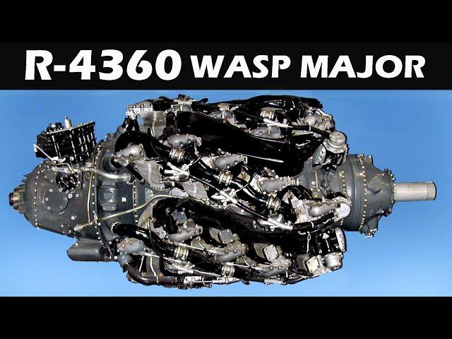 PRATT & WHITNEY R-4360 WASP MAJOR AIRCRAFT - Airplanes powered by this radial engine