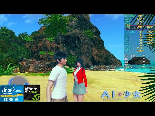 AI Shoujo | GeForce GTX 960 | Intel Core i5-2400