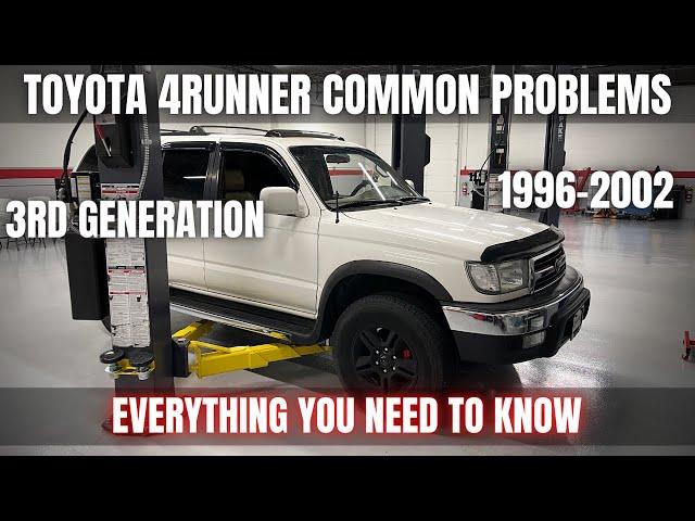 Everything You Need to Know about the Toyota 4runner | 3rd Gen 1996-2002